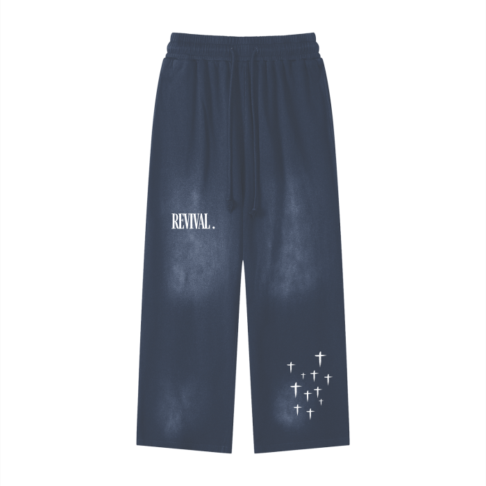 Revival. - Monkey Wash Loose fit Sweatpants