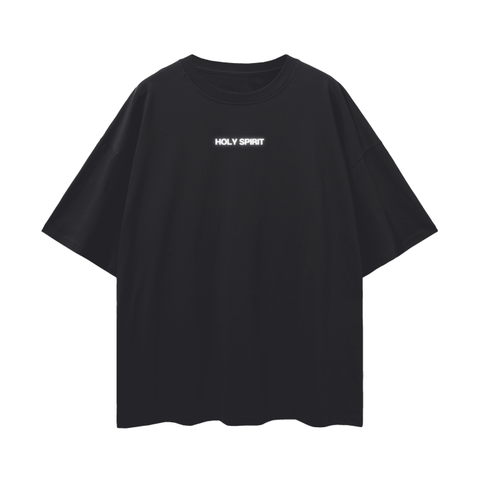 Holy Spirit - Oversize Deep Drop Shoulder Tee