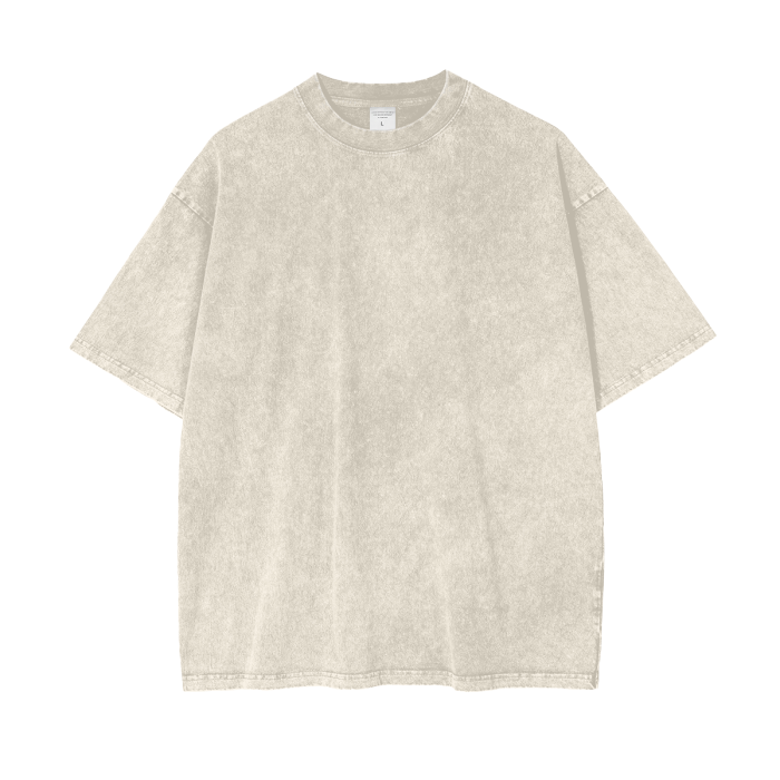 No Fear - Acid Wash Oversized Tee